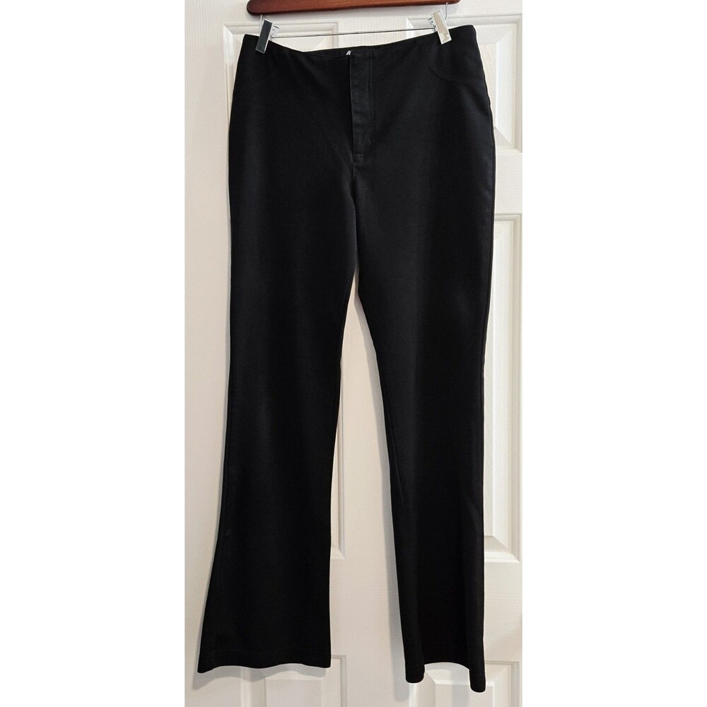Joe Benbasset Vintage Y2K Black Flare Pants Slacks Workwear Academia Size S M